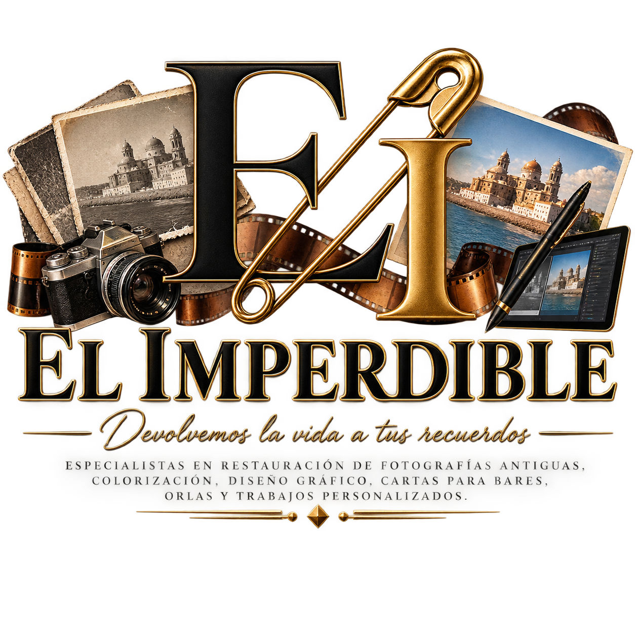 El Imperdible - Restauración fotográfica y diseño gráfico